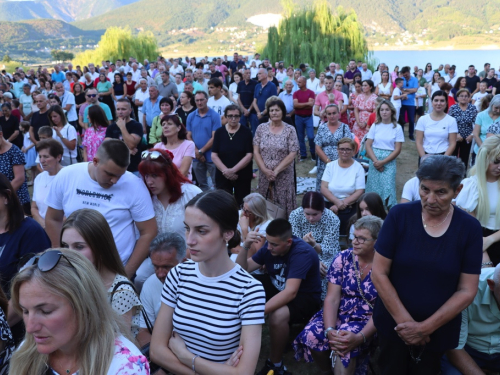 FOTO/VIDEO: Misa Uočnica na Šćitu - Velika Gospa 2024.