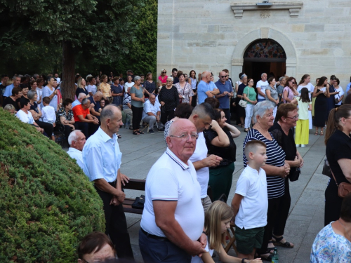 FOTO/VIDEO: Misa Uočnica na Šćitu - Velika Gospa 2024.