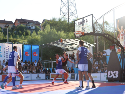 FOTO: U Prozoru počeo 22. Streetball Rama ''Davor Ivančić - Dačo''