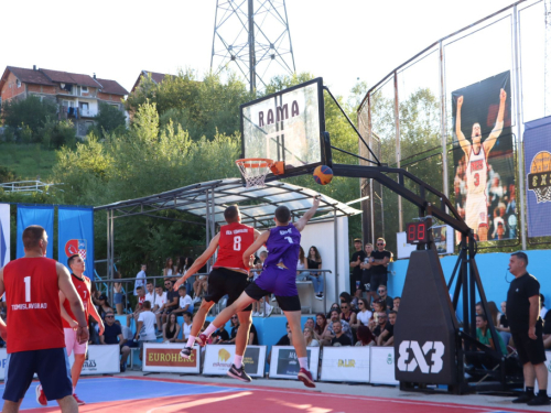 FOTO: U Prozoru počeo 22. Streetball Rama ''Davor Ivančić - Dačo''