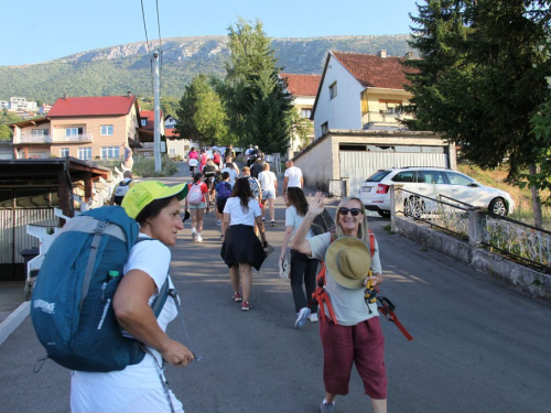 Ramski hodočasnici krenuli pješice u Sinj