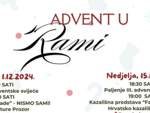 Advent u Rami: Program prepun radosti i zajedništva