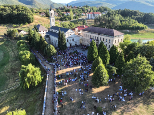 FOTO/VIDEO: Misa Uočnica na Šćitu - Velika Gospa 2024.