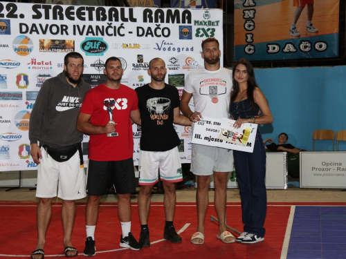 FOTO: 'Vlasenica IN Domić' pobjednik 22. Streetball Rama - Davor Ivančić Dačo