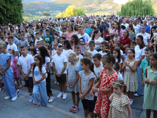 FOTO/VIDEO: Misa Uočnica na Šćitu - Velika Gospa 2024.