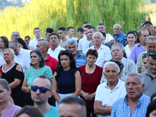 FOTO/VIDEO: Misa Uočnica na Šćitu - Velika Gospa 2024.