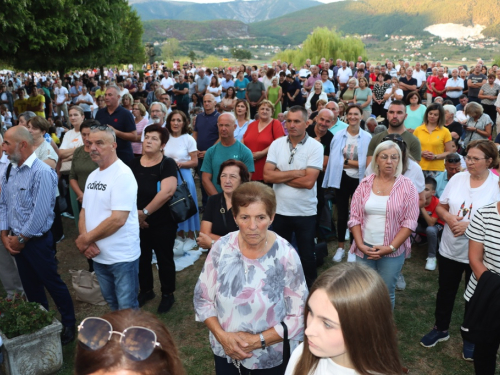 FOTO/VIDEO: Misa Uočnica na Šćitu - Mala Gospa 2024.