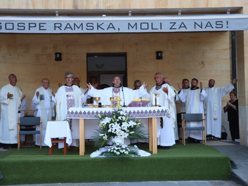 FOTO/VIDEO: Misa Uočnica na Šćitu - Mala Gospa 2024.