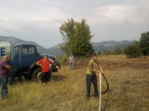 Foto/Video: Danas u Donjoj Rami izbio novi požar, vatra prijetila Kućanima