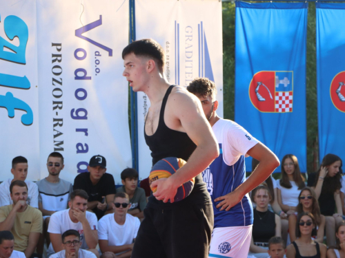 FOTO: U Prozoru počeo 22. Streetball Rama ''Davor Ivančić - Dačo''