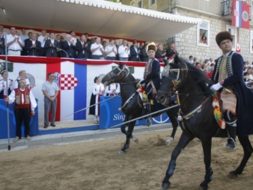 Delegacija naše općine na 297. Sinjskoj alci