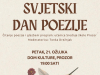 Svjetski dan poezije: Večer posvećena ljepoti riječi