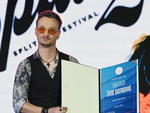 David Glibo osvojio nagradu ''Žare Batinović'' na Splitskom festivalu