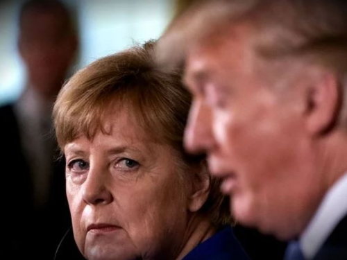 Trump i Merkel razgovarali preko telefona o trgovini i Siriji