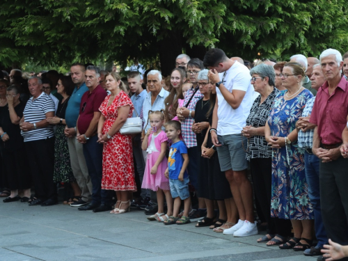 FOTO/VIDEO: Misa Uočnica na Šćitu - Velika Gospa 2024.