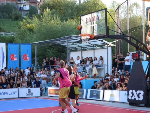 FOTO: U Prozoru počeo 22. Streetball Rama ''Davor Ivančić - Dačo''