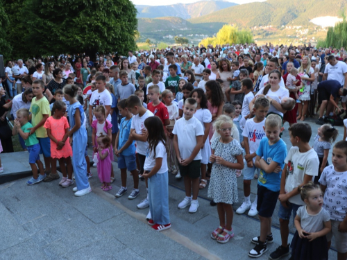 FOTO/VIDEO: Misa Uočnica na Šćitu - Velika Gospa 2024.