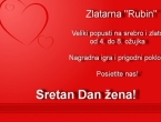 PROMO: Zlatarna "Rubin" - akcija i nagradna igra povodom "Dana žena"