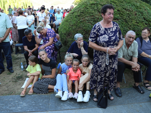 FOTO/VIDEO: Misa Uočnica na Šćitu - Velika Gospa 2024.