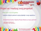 Poziv za prijavu prijedloga projekata neformalnih grupa mladih u općini Prozor-Rama